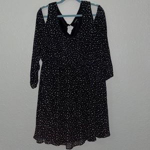 Torrid Size 3 Cold Shoulder Heart Dress